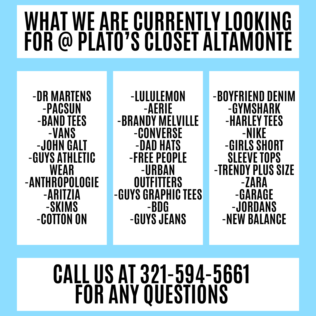 What We're Looking For